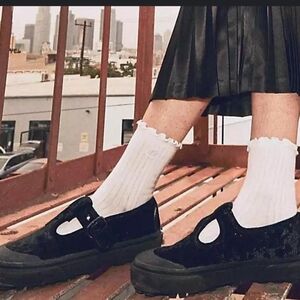 Vans Black Platform Shoes